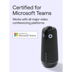 Owl Labs Meeting Owl 4 - Superior 360° Video Conferencing with 8 Microphones for Seamless Collaboration